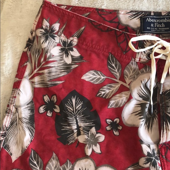 Abercrombie and Fitch Men’s Swim Trunks, Size 32 - Picture 4 of 7